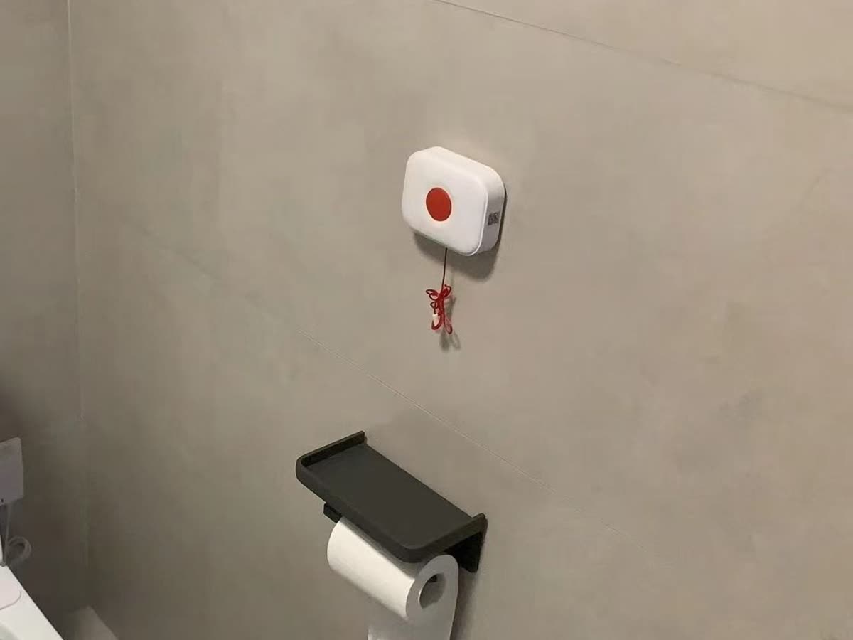养老卫生间紧急呼叫按钮案例